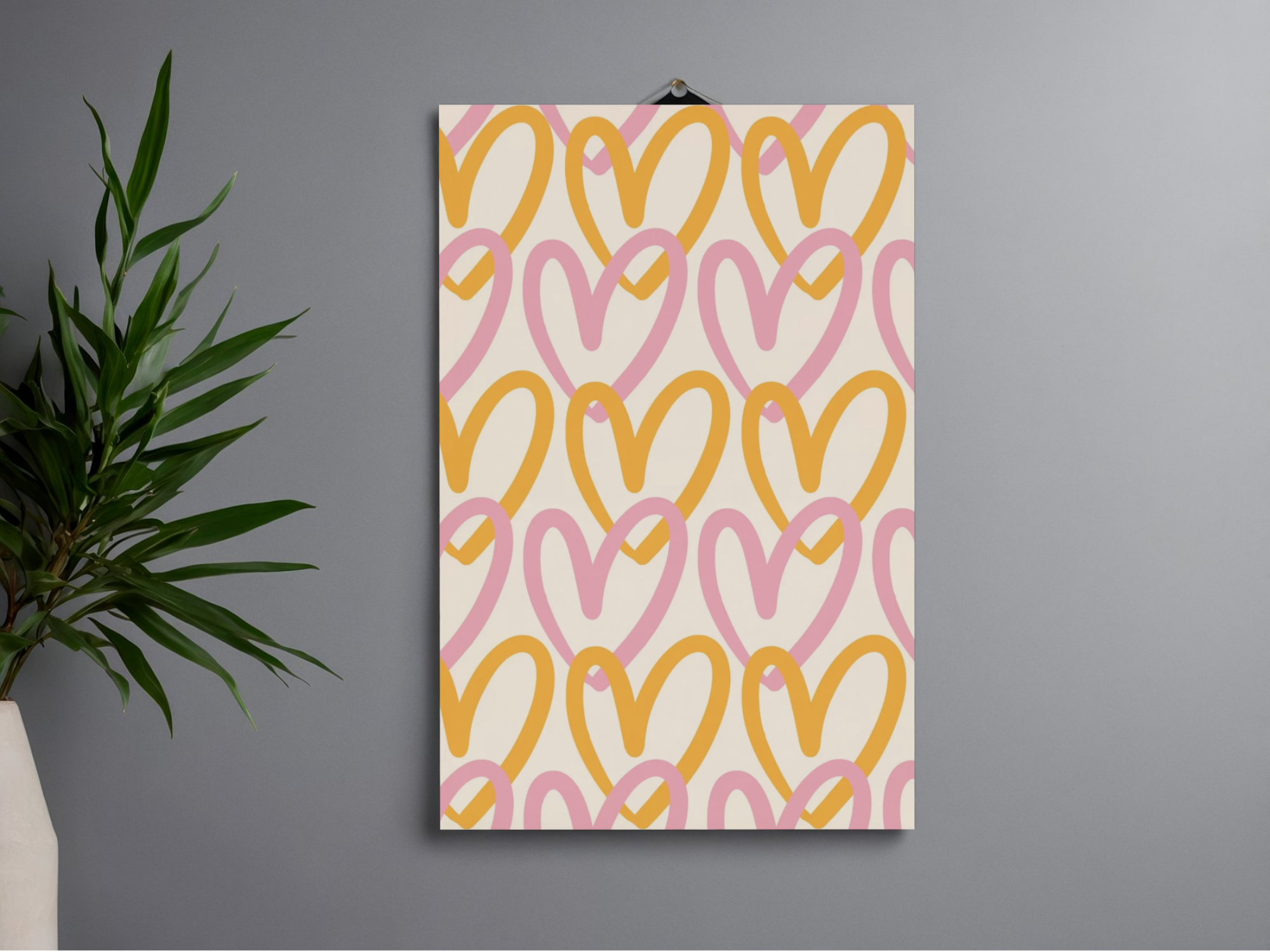 Lámina/Poster decorativa Hearts