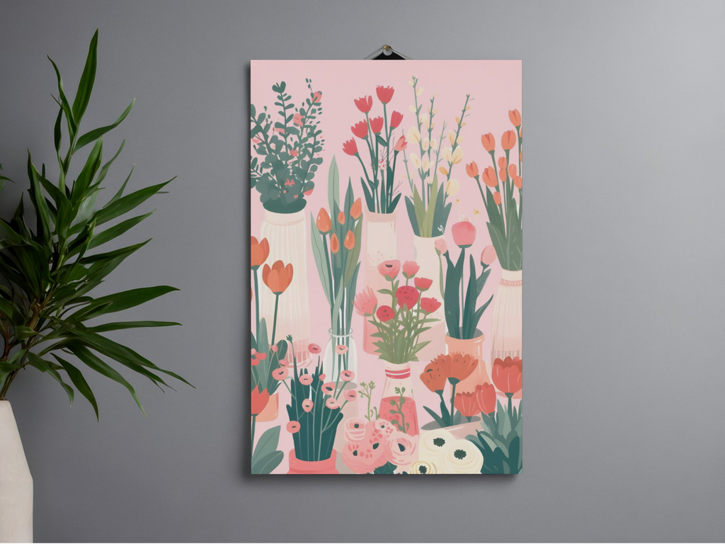 Lámina/Poster decorativa Jardín