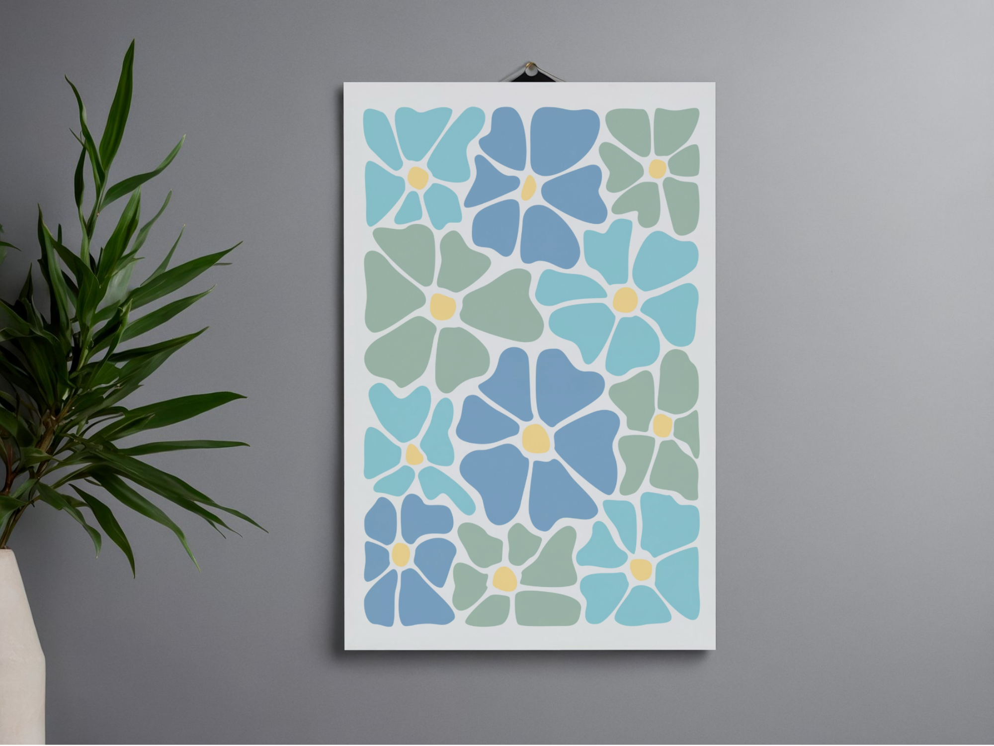 Lámina/Poster decorativa Vía Blue