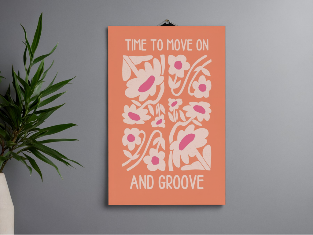 Lámina/Poster decorativa Groove