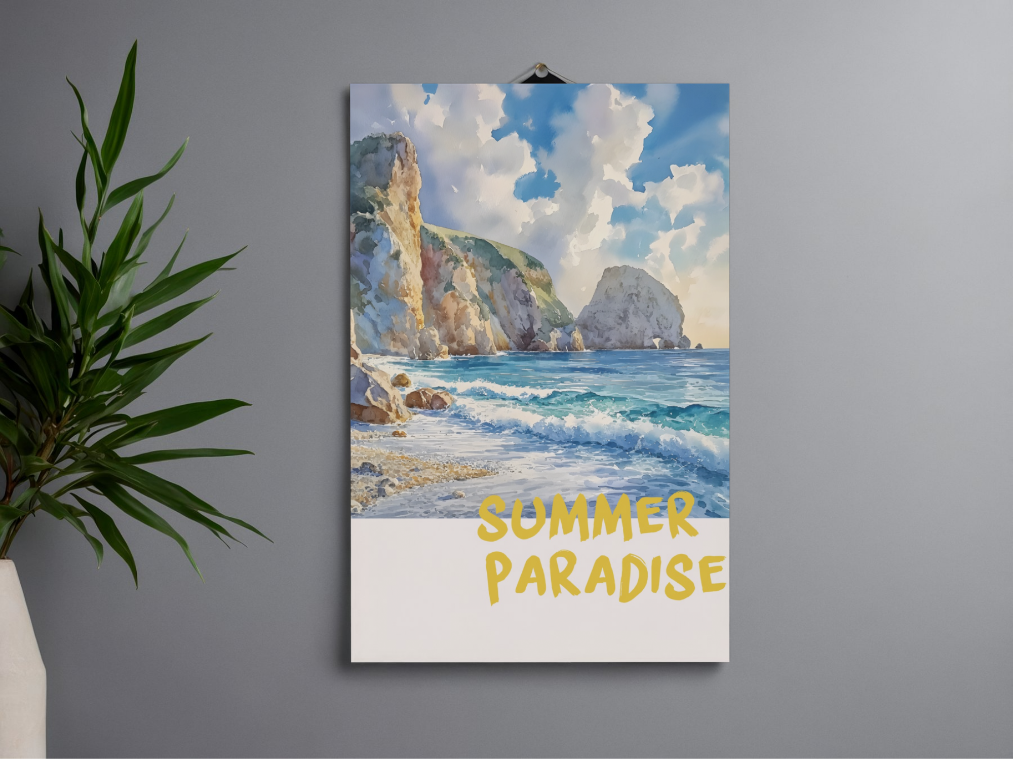 Lámina/Poster decorativa Summer Paradise
