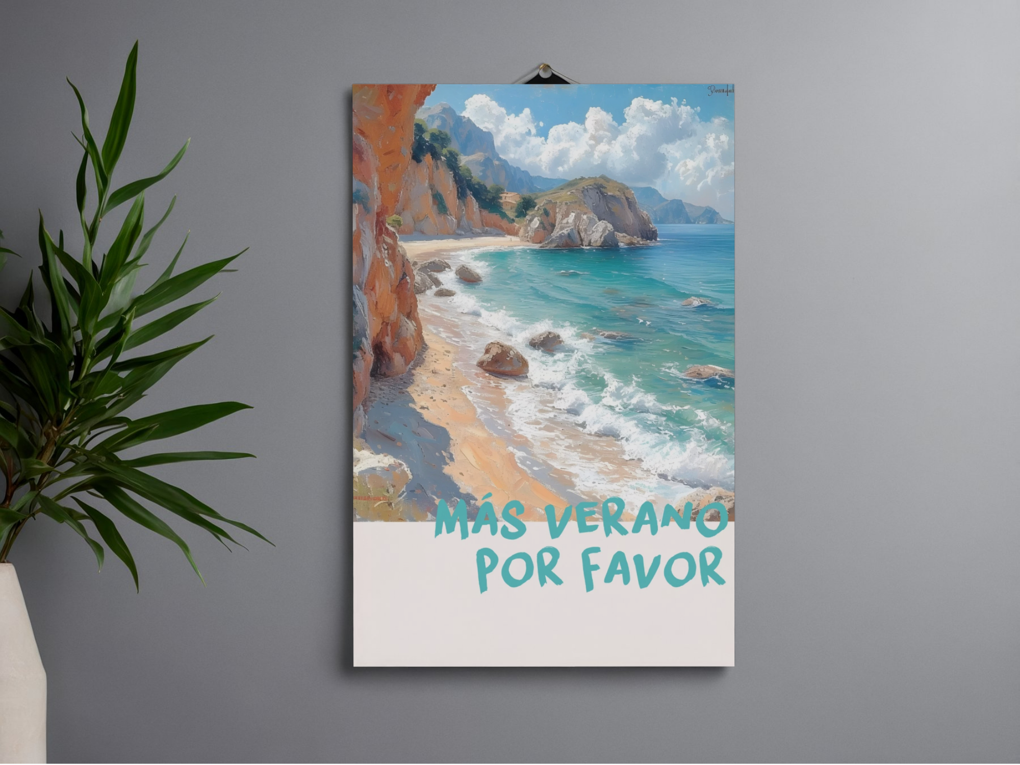 Lámina/Poster decorativa Mas Verano