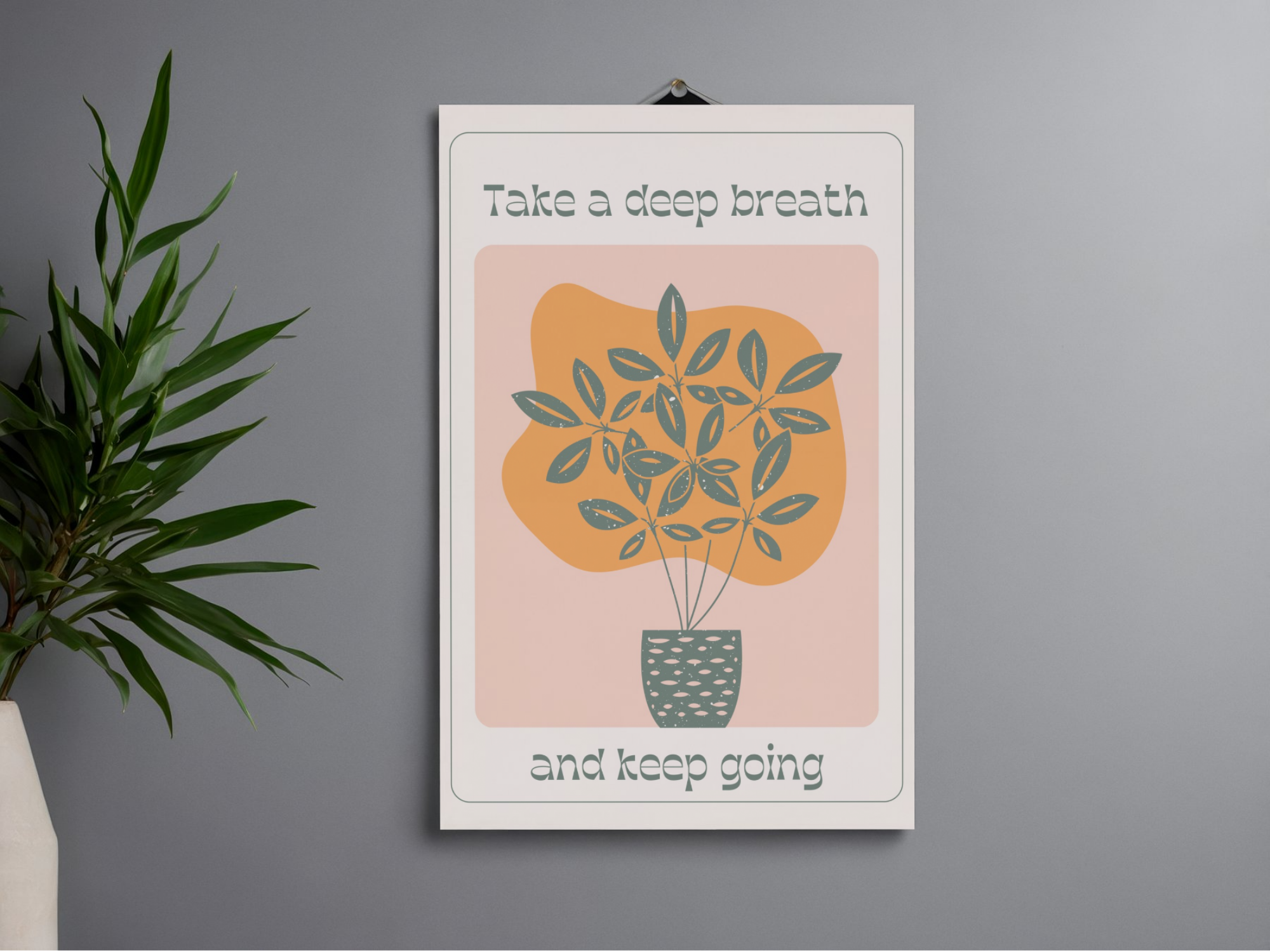 Lámina/Poster decorativa Keep Going
