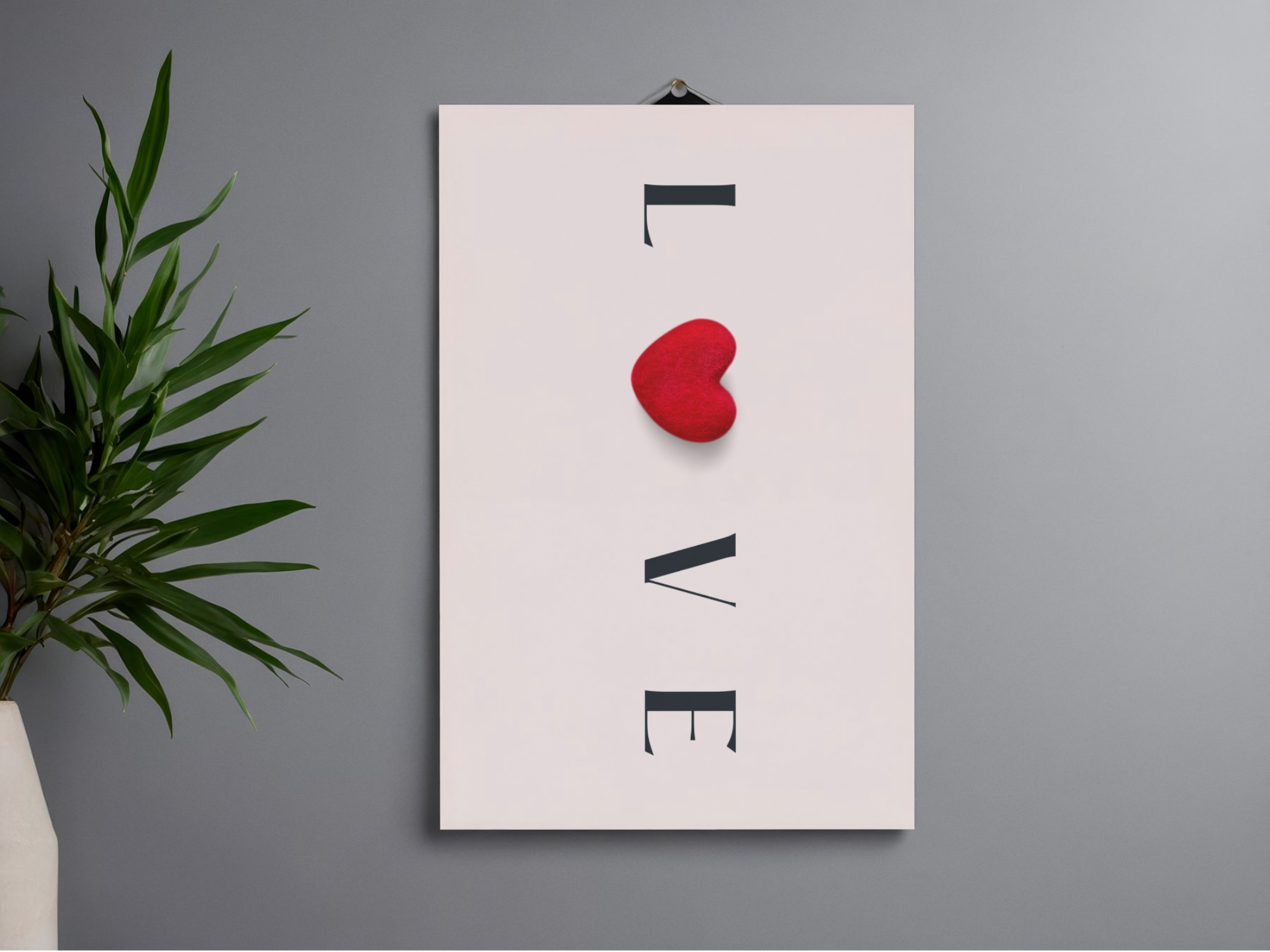 Lámina/Poster decorativa Simple Love