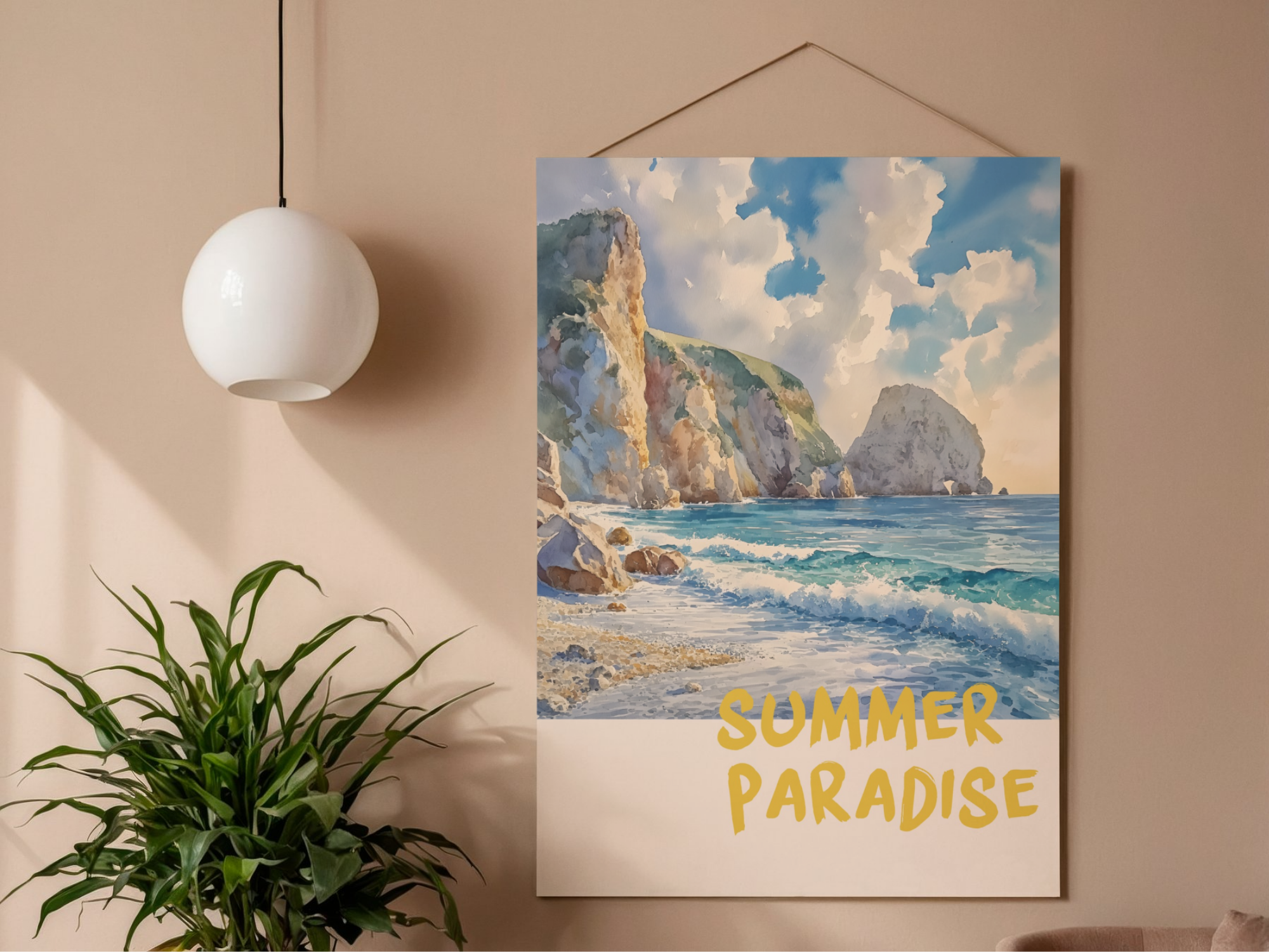 Lámina/Poster decorativa Summer Paradise