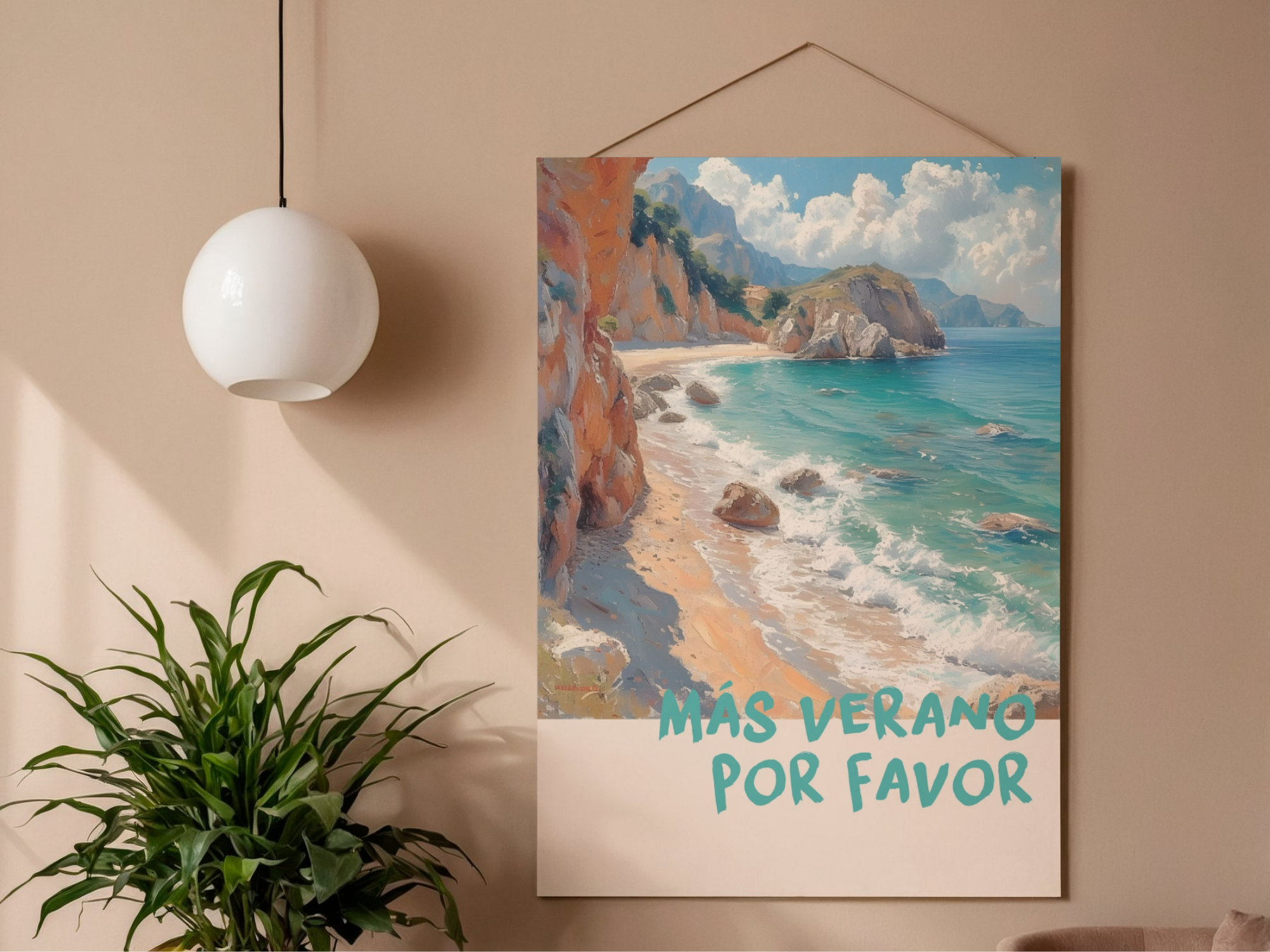 Lámina/Poster decorativa Mas Verano