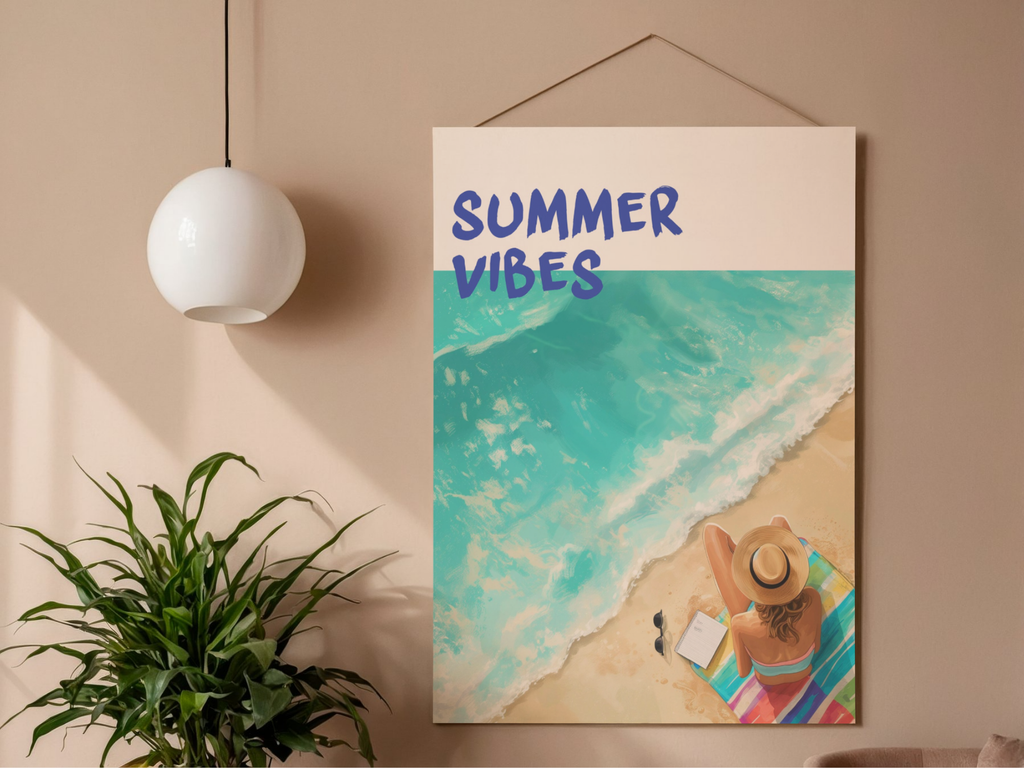 Lámina/Poster decorativa Summer Vibes
