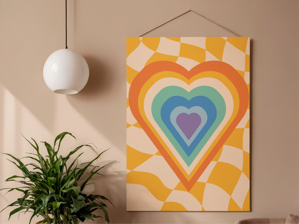 Lámina/Poster decorativa Corazón