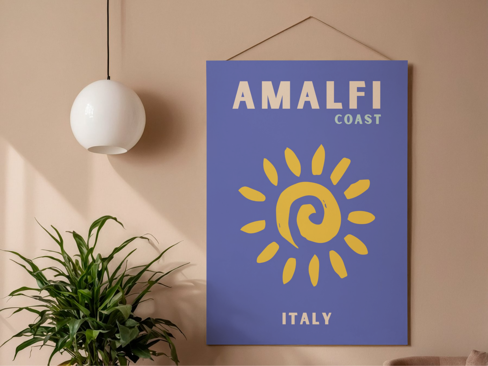 Lámina/Poster decorativa Amalfi