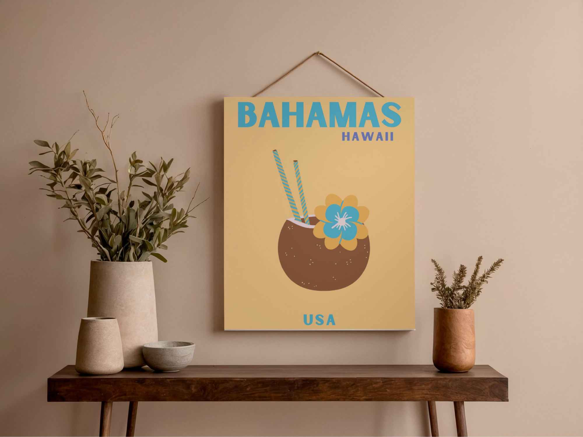 Lámina/Poster decorativa Bahamas