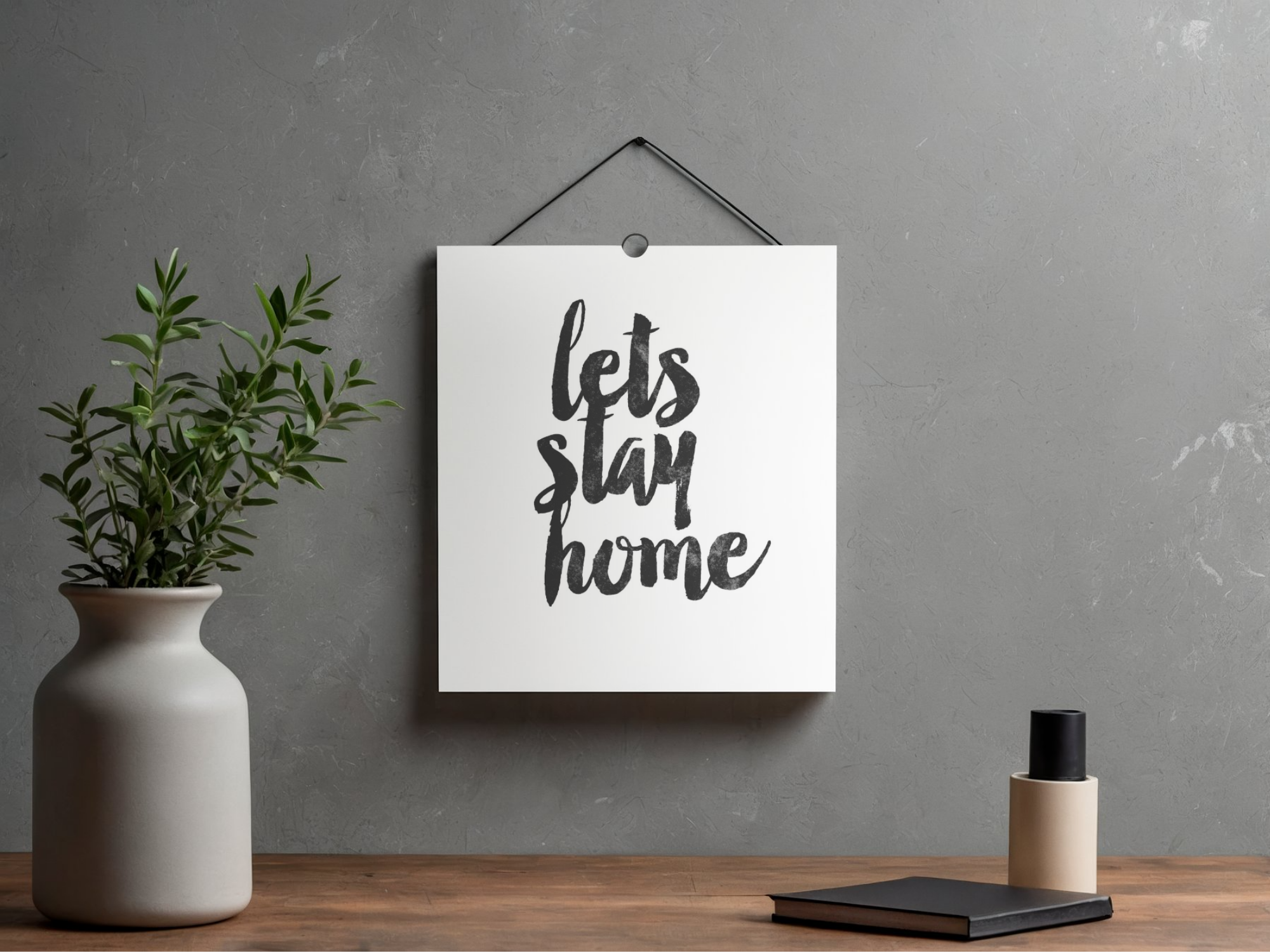 Lámina/Poster decorativa Simple Home