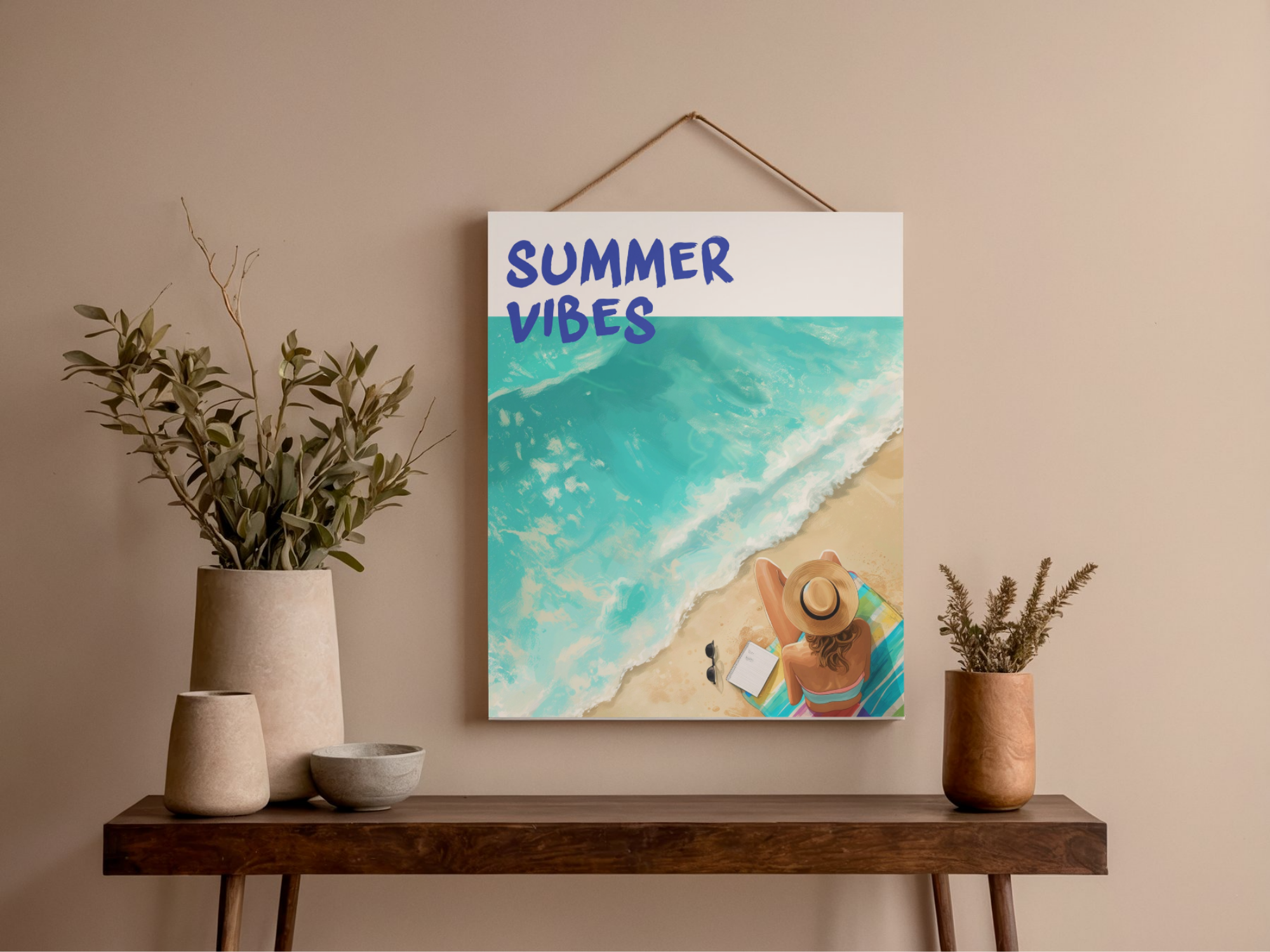 Lámina/Poster decorativa Summer Vibes