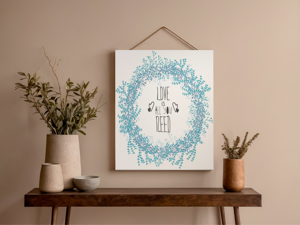 Lámina/Poster decorativa Blue Love