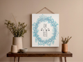 Lámina/Poster decorativa Blue Love