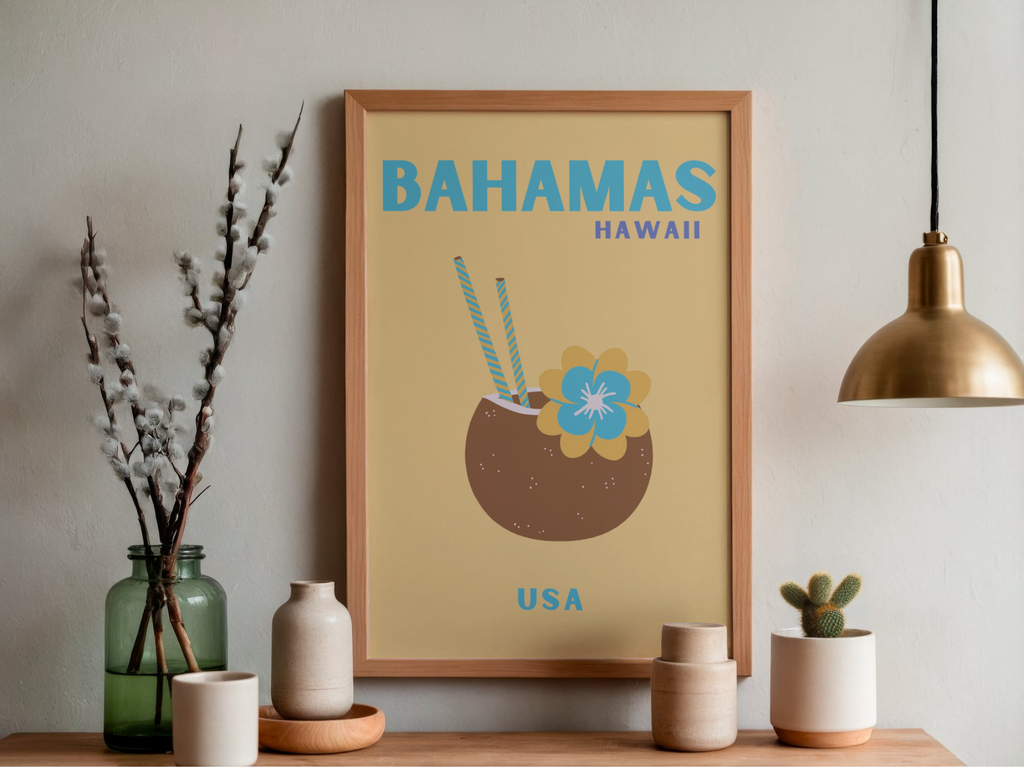 Lámina/Poster decorativa Bahamas