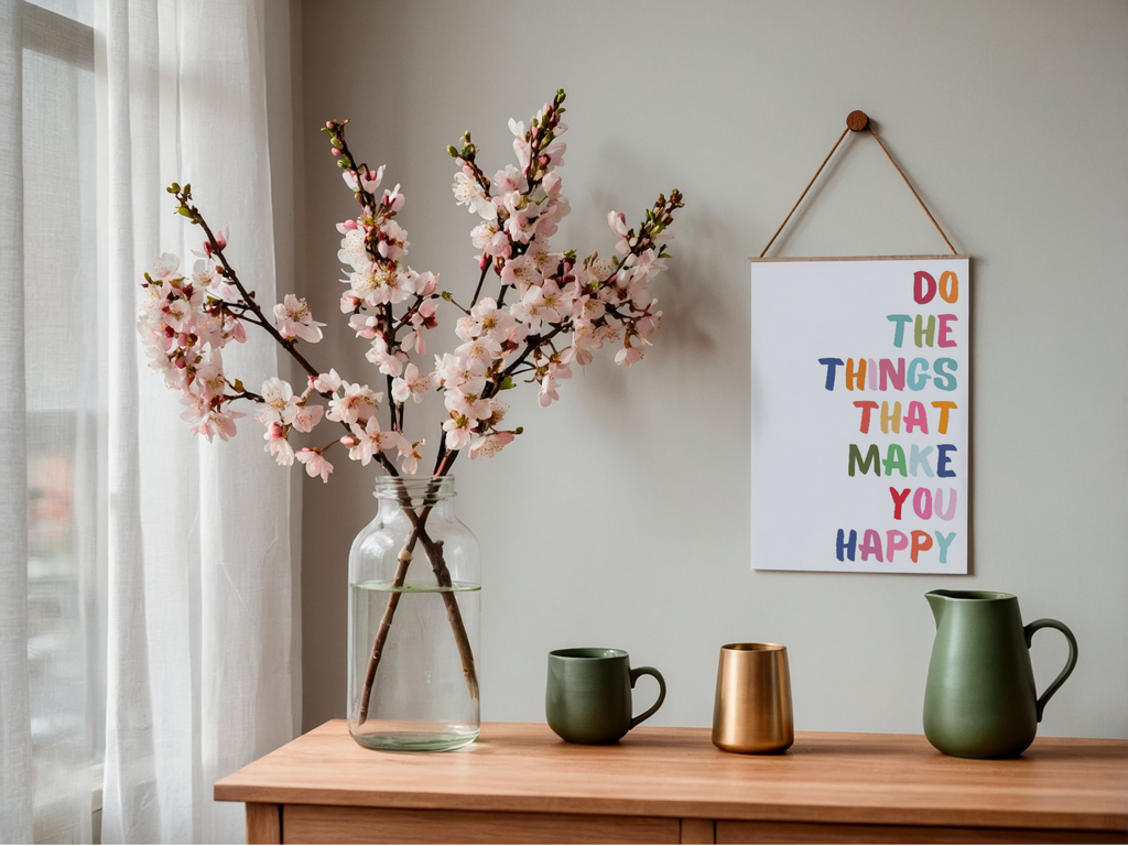 Lámina/Poster decorativa Happy