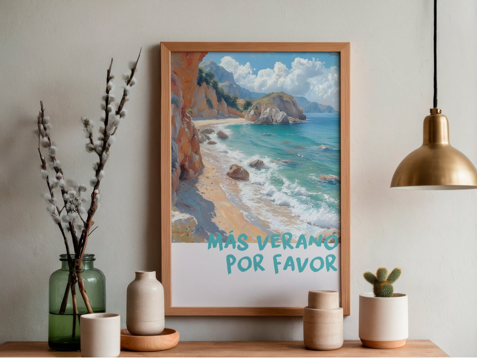 Lámina/Poster decorativa Mas Verano