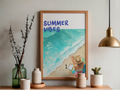 Lámina/Poster decorativa Summer Vibes