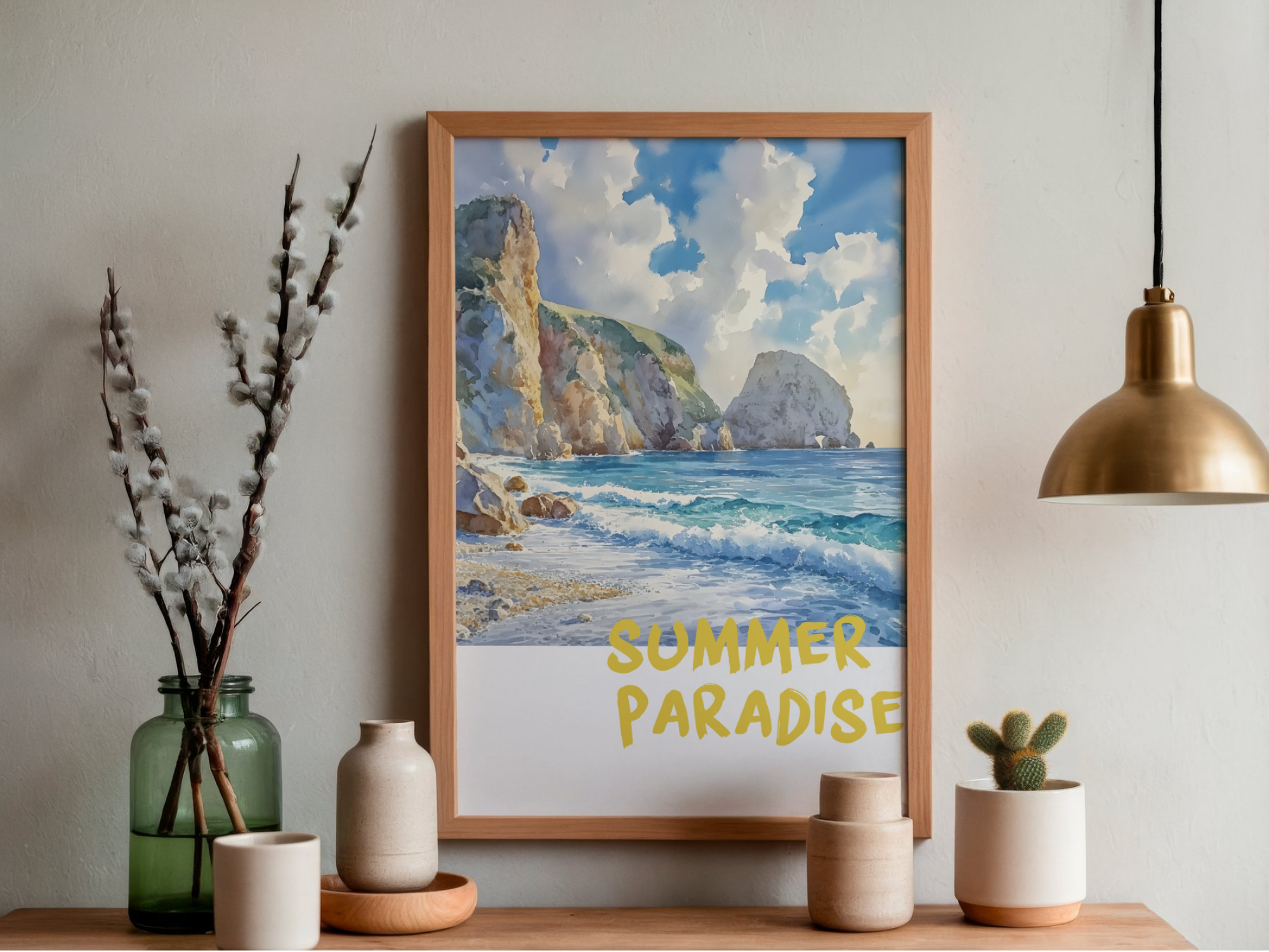 Lámina/Poster decorativa Summer Paradise