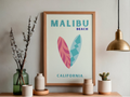 Lámina/Poster decorativa Malibu