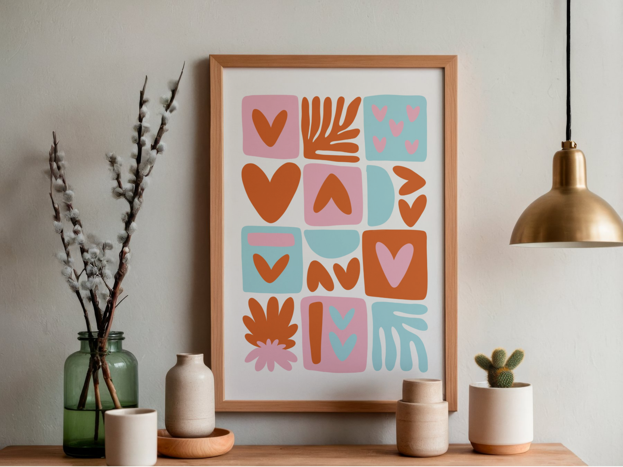Lámina/Poster decorativa Pastel