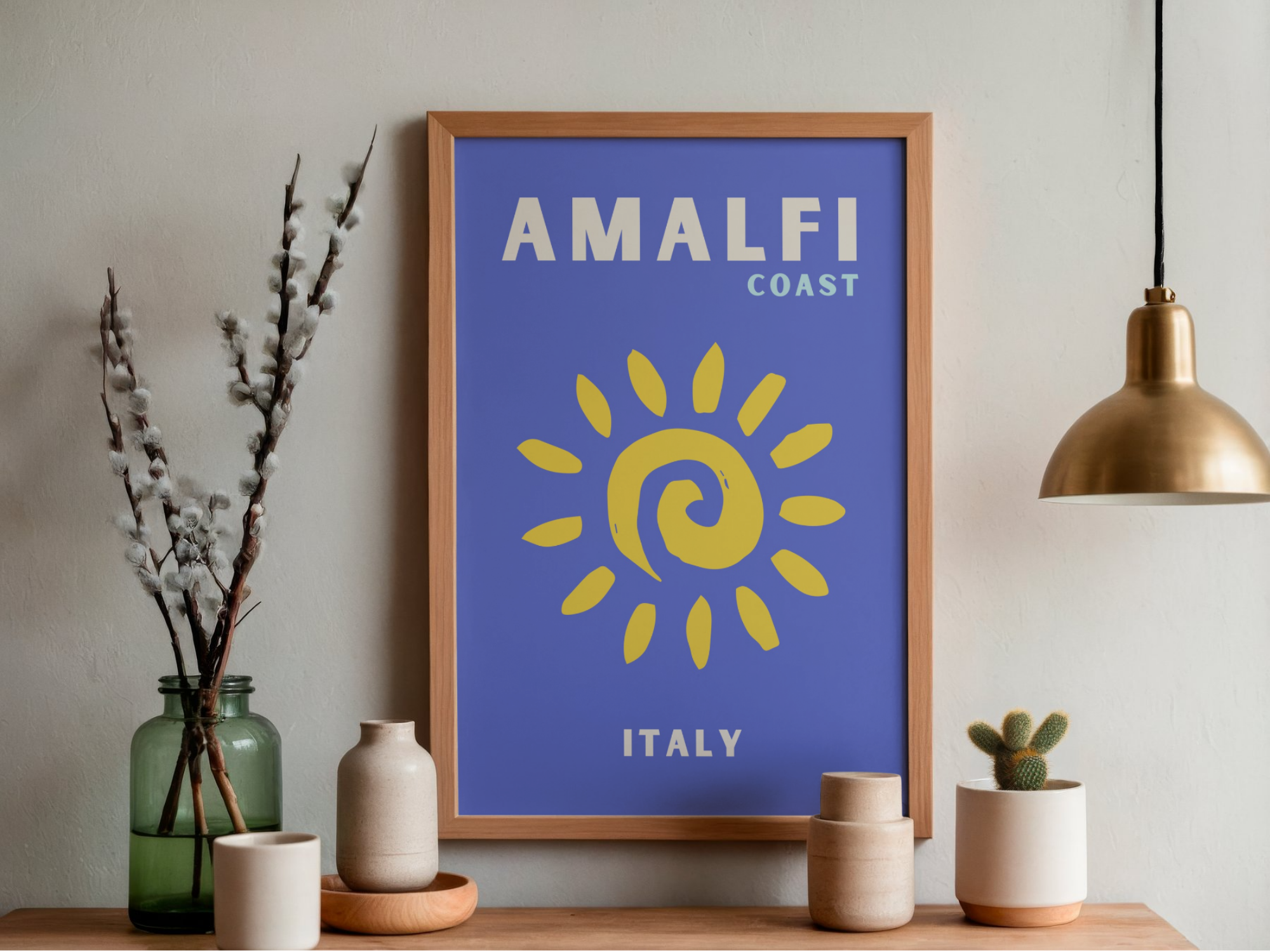 Lámina/Poster decorativa Amalfi