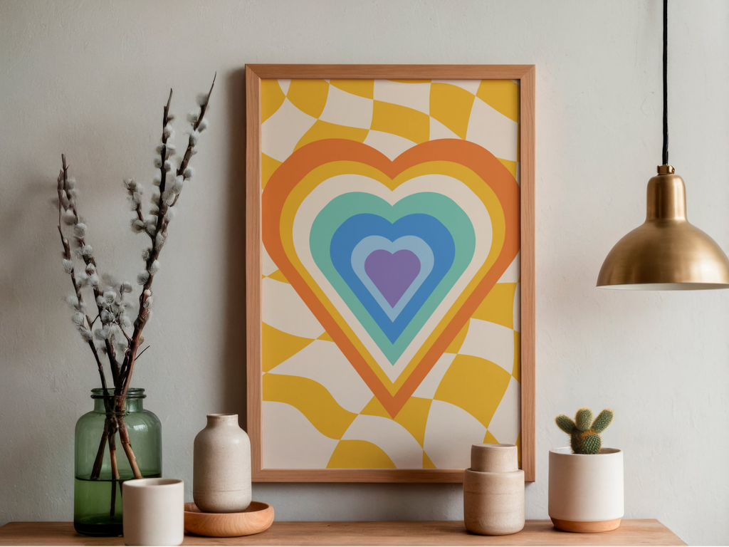 Lámina/Poster decorativa Corazón