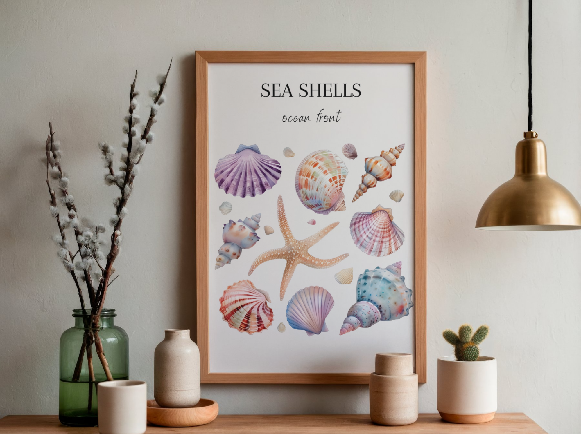 Lámina/Poster decorativa Sea Shells