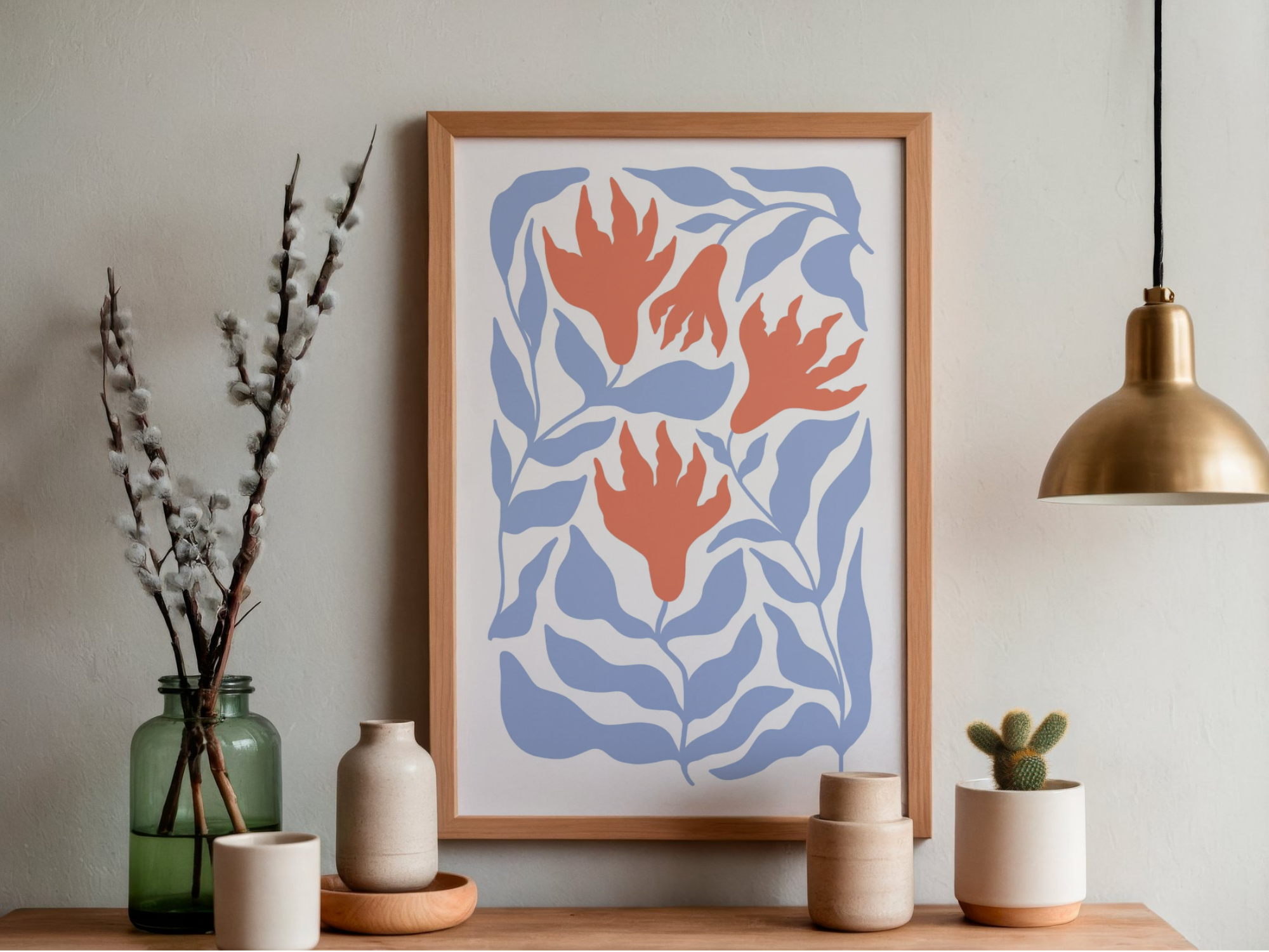 Lámina/Poster decorativa Fuego