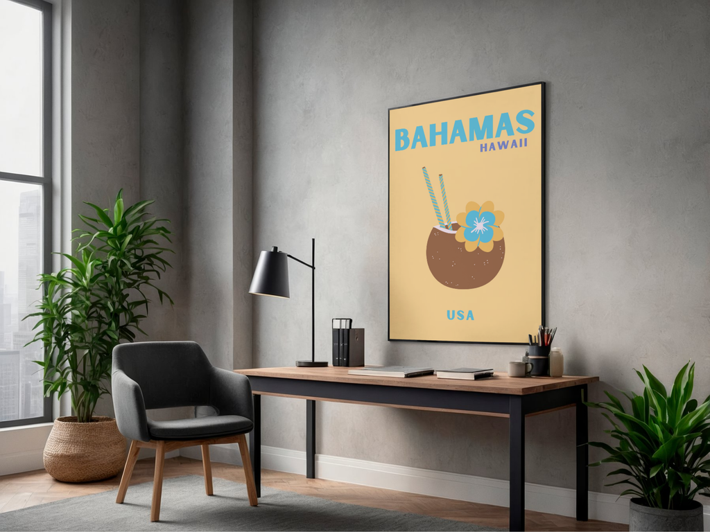 Lámina/Poster decorativa Bahamas