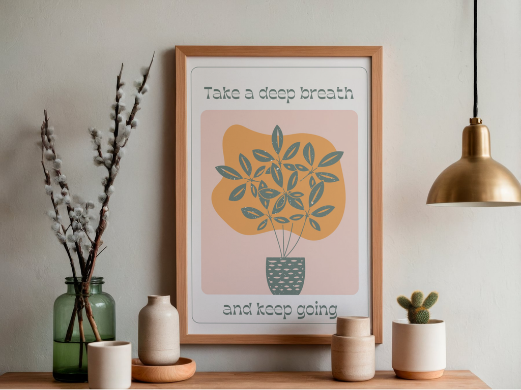 Lámina/Poster decorativa Keep Going