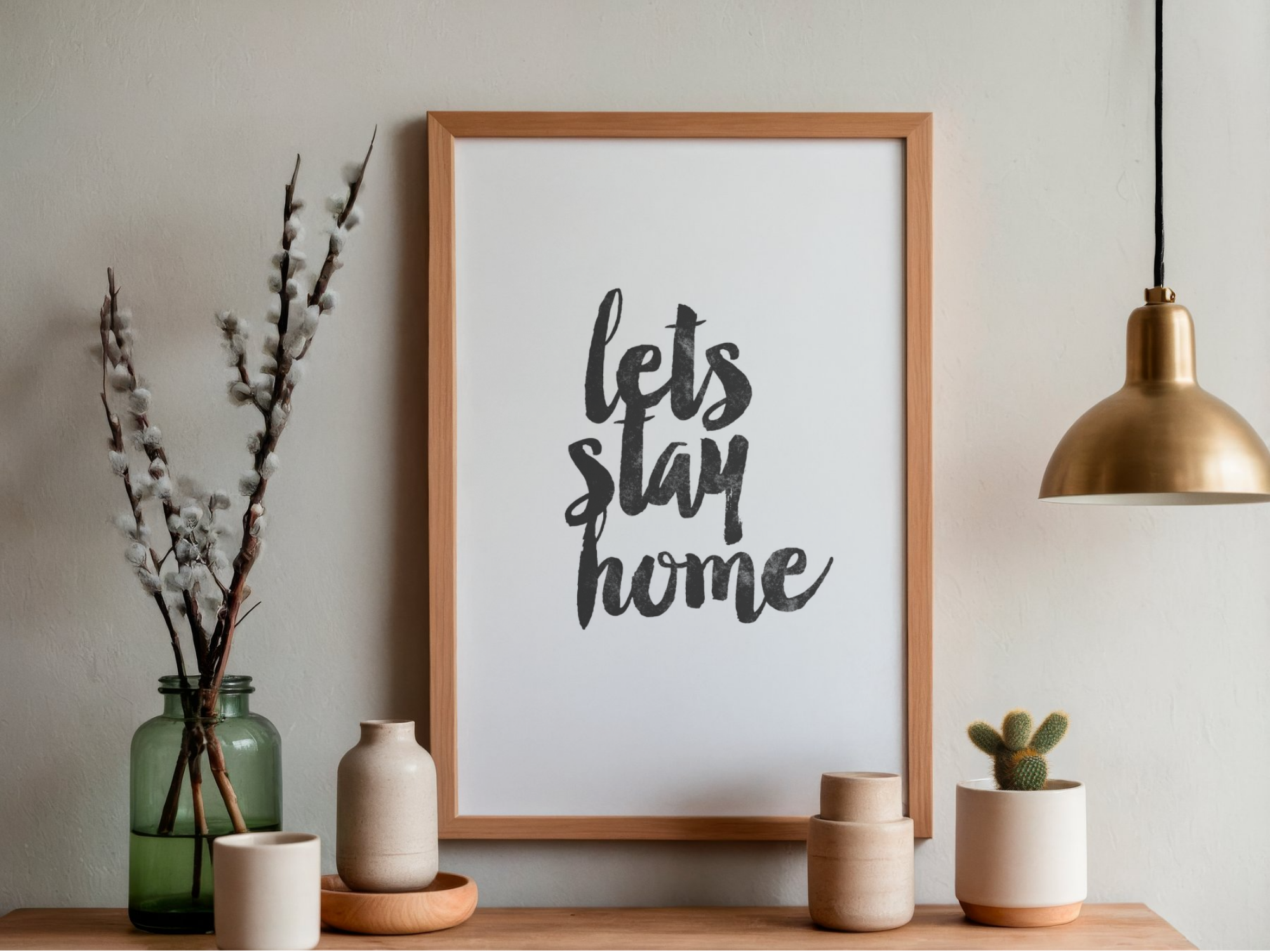 Lámina/Poster decorativa Simple Home
