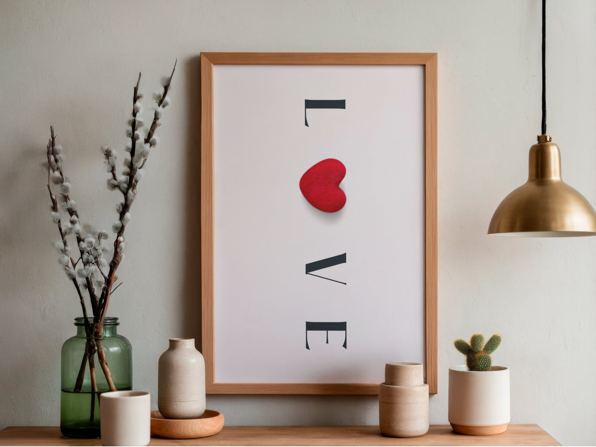 Lámina/Poster decorativa Simple Love
