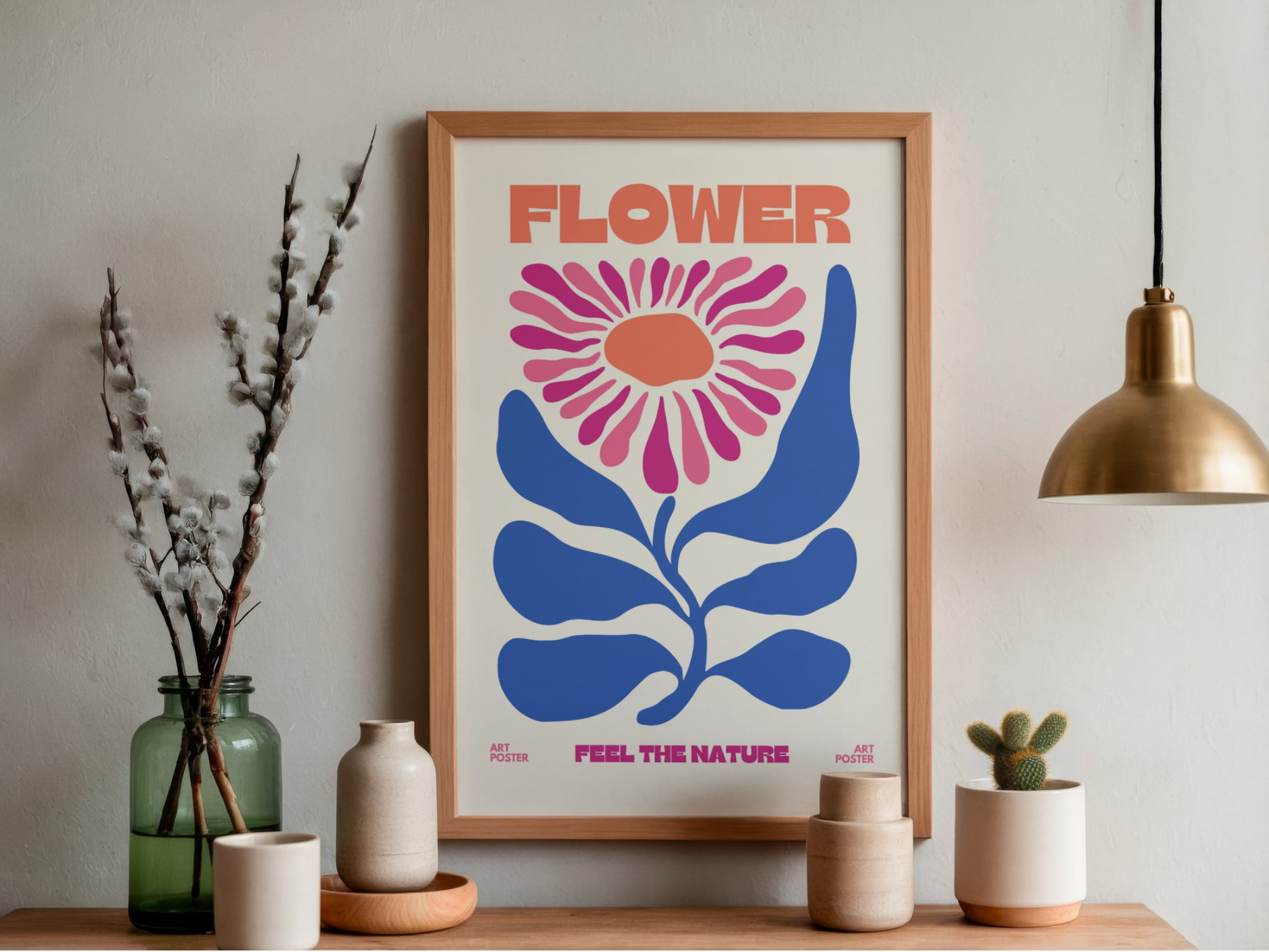Lámina/Poster decorativa Feel the Nature