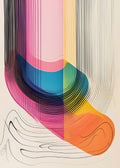 Lámina/Poster decorativa Lines